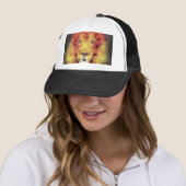 Casquette Lion fractal (En situation)