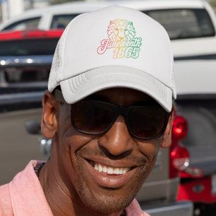 Casquette Lion géométrique du 18 juin 1865