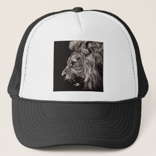 Casquette Lion homme en colère