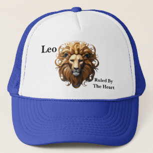 Casquette Lion, Lion, Dirigé Par Le Coeur,