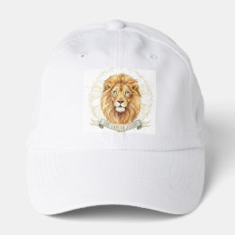 Casquette Lion of Judah Biblical Watercolor Hat - Revelation