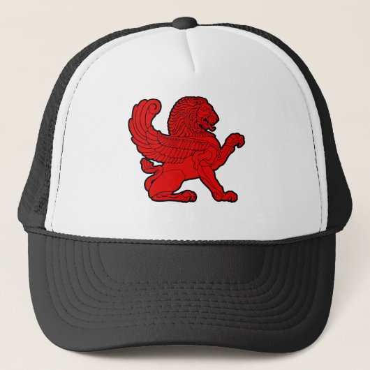 Casquette lion persan (Devant)
