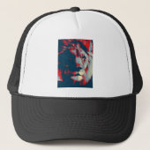Casquette Lion Pop Art (Devant)
