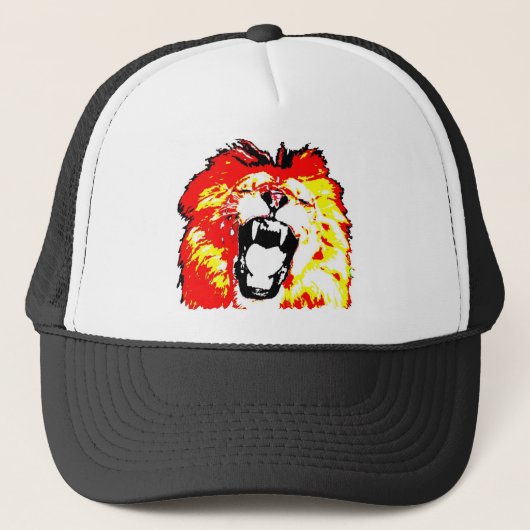 Casquette Lion Roaring (Devant)
