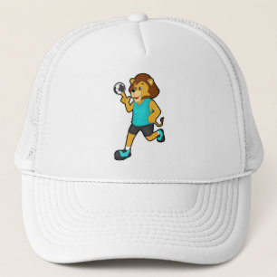 Casquette Lion sur Handball avec Handball