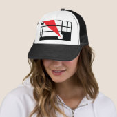 Casquette Lissitzky et Mondrain (En situation)
