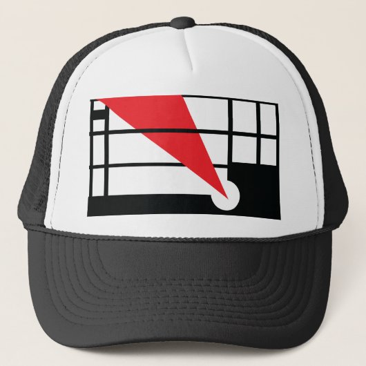 Casquette Lissitzky et Mondrain (Devant)