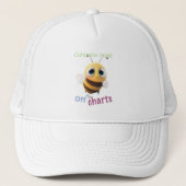Casquette Little Bee Cuteness Level Joli Adorable Funny (Devant)