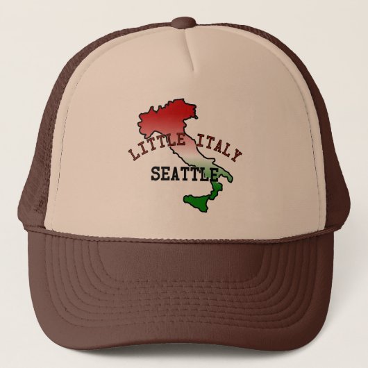 Casquette Little Italie Seattle (Devant)
