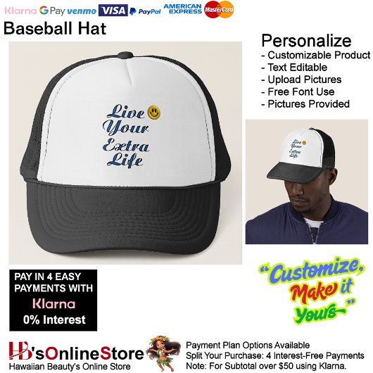Casquette Live Your Extra Life