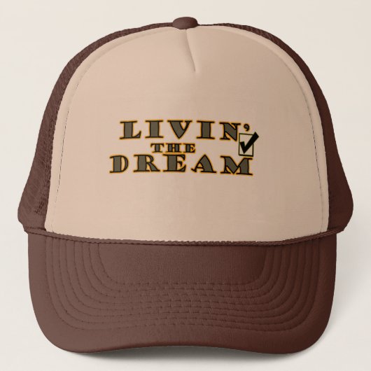 Casquette Livin le rêve (Devant)