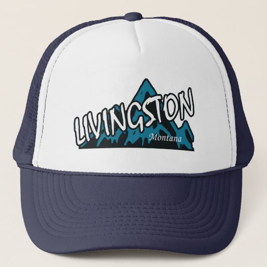 Casquette Livingston Montana Mountain (Devant)