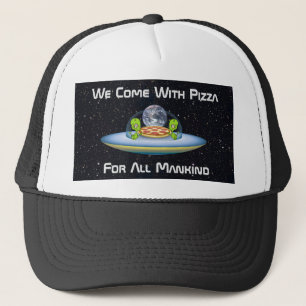 Casquette Livraison personnalisée de pizza UFO