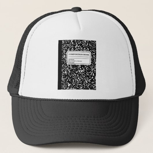 Casquette Livre de composition/Étudiant-Enseignant (Devant)