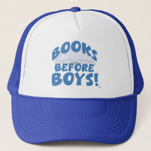 Casquette Livres Avant Les Garçons Lecteur Cheeky Slogan
