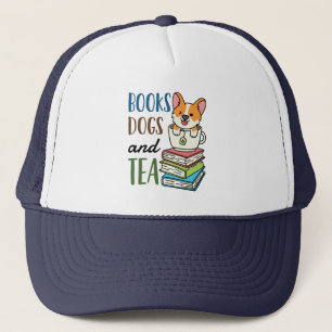 Casquette Livres Chiens et Tea Weekend Lecture