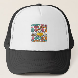 Casquette Livres Contes Effrayants Fantômes Lecture Toile D'
