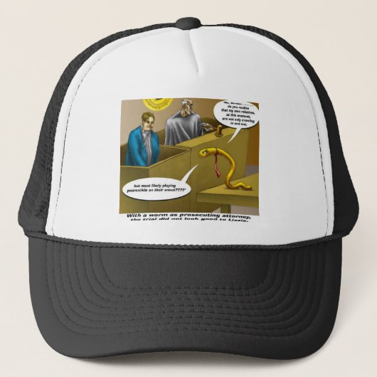 Casquette Lizzie Borden Essai Drôle Drôle Dons De Dessin (Devant)