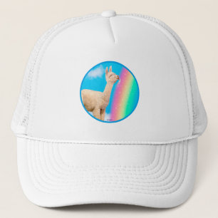 Casquette Llama Licking Rainbow