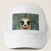 Casquette Llama pour bébé curieux - mignonne (Devant)