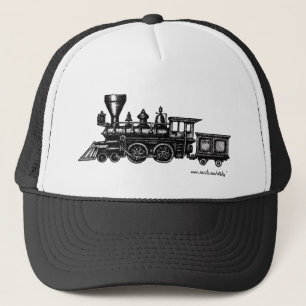 Casquette locomotif vintage de l'industrie