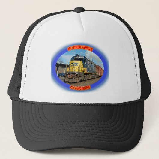 Casquette Locomotive de CSX (Devant)
