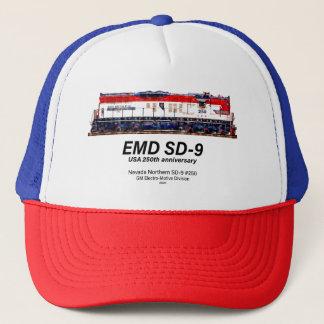 Casquette Locomotive patrimoniale EMD SD-9 USA 250e annivers