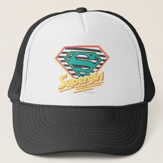 Casquette Logo à rayures supergirl (Devant)