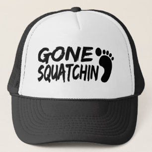 Casquette Logo ALLÉ unique de SQUATCHIN avec l'EMPREINTE DE