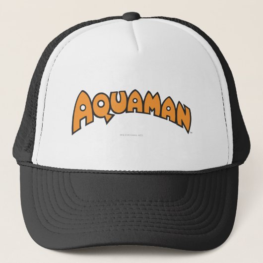 Casquette Logo Aquaman Orange (Devant)
