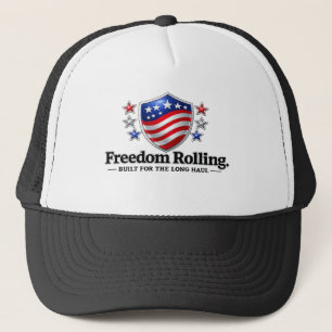 Casquette Logo Bouclier Patriotique Roulant Liberté Améric