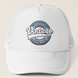 Casquette Logo Broken Hill australie style vintage.