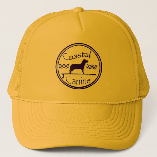 Casquette logo canin côtier (Devant)