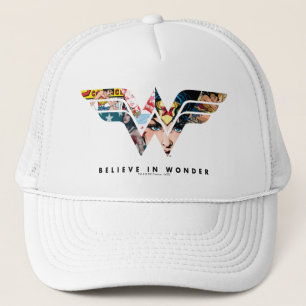Casquette Logo Collage "Belider In Wonder" De Wonder Woman