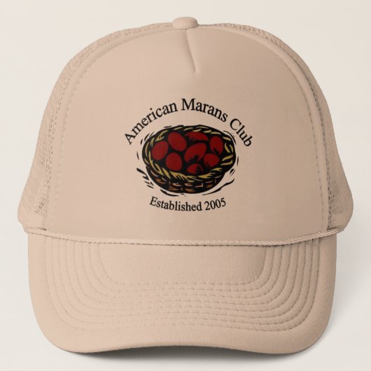 Casquette Logo de club de Marans d'Américain (Devant)