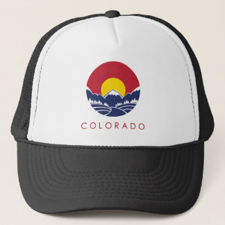 Casquette Logo de coucher du soleil du Colorado de montagne