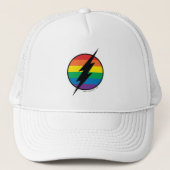 Casquette Logo de Flash Rainbow (Devant)