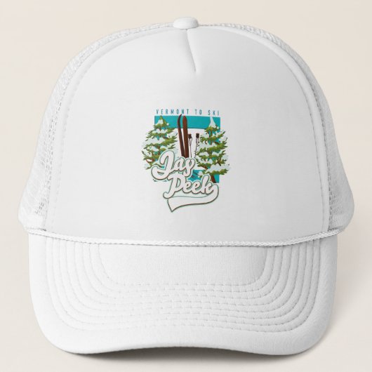 Casquette Logo de Jay Peek Vermont (Devant)