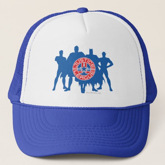 Casquette Logo de la Ligue de Justice et Arrière - plan de c (Devant)