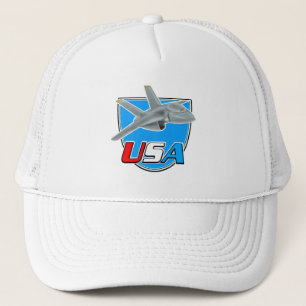 Casquette logo de l'avion à réaction