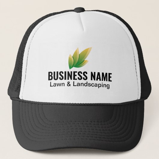 Casquette Logo de Modern Green Leaf Landscaping (Devant)