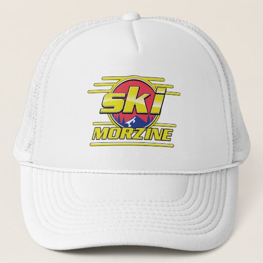 Casquette Logo de Morzine France Ski 80s (Devant)