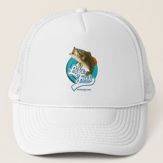 Casquette logo de pêche du lac Fork Texas. (Devant)