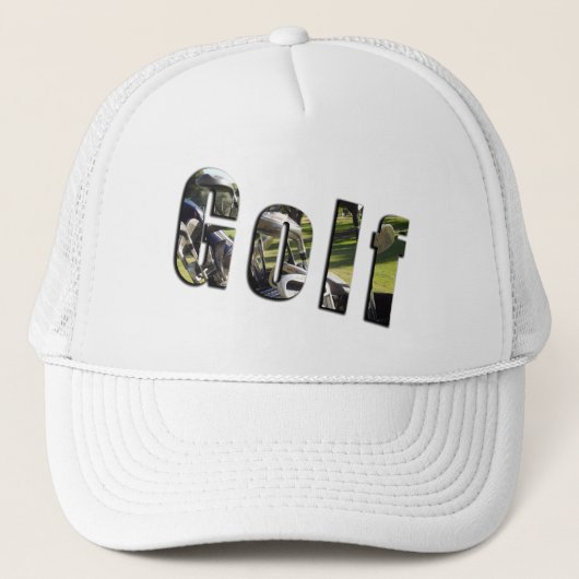 Casquette Logo de photos de golf, (Devant)
