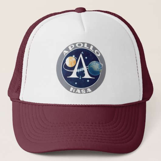 Casquette Logo de programme Apollo (Devant)