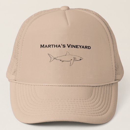 Casquette Logo de requin de Martha's Vineyard (Devant)