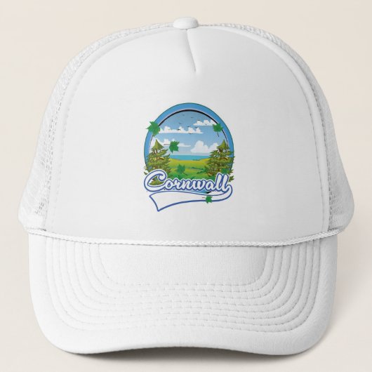 Casquette Logo de voyage de Cornwall (Devant)
