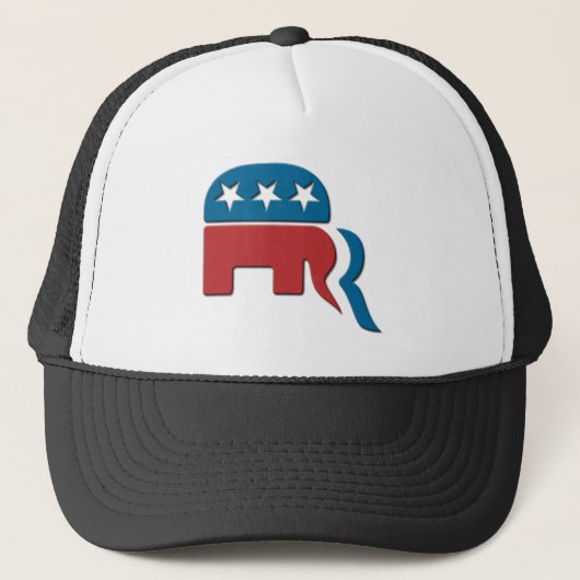 Casquette Logo d'élection de Parti Républicain de Romney par (Devant)