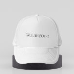 Casquette Logo d'entreprise mince et élégant sur mesure mini<br><div class="desc">Faites la promotion de votre entreprise avec ce chapeau de camionneur cool,  avec modèle logo personnalisé! Ajoutez facilement votre propre logo en cliquant sur l'option "personnaliser".</div>