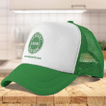 Casquette Logo d'entreprise moderne Correspondance d'événeme<br><div class="desc">Ajoutez le logo de votre entreprise et l'identité de votre marque à ce chapeau de camionneur ainsi qu'au lien ou au slogan de votre site Web en cliquant sur le bouton "Personnaliser" ci-dessus. Ces chapeaux de camionneur de marque peuvent annoncer votre entreprise comme les employés les portent et double comme...</div>